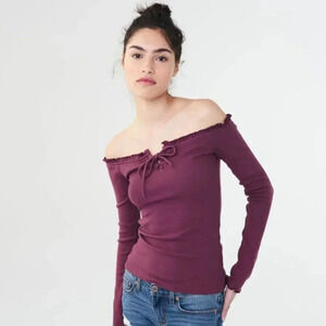 Aeropostale off the shoulder blouse size XS